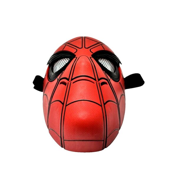 Spiderman Mask Full Face Cover Costume, Red, GUC As Is Doesn’t Function Properly - Picture 2 of 12
